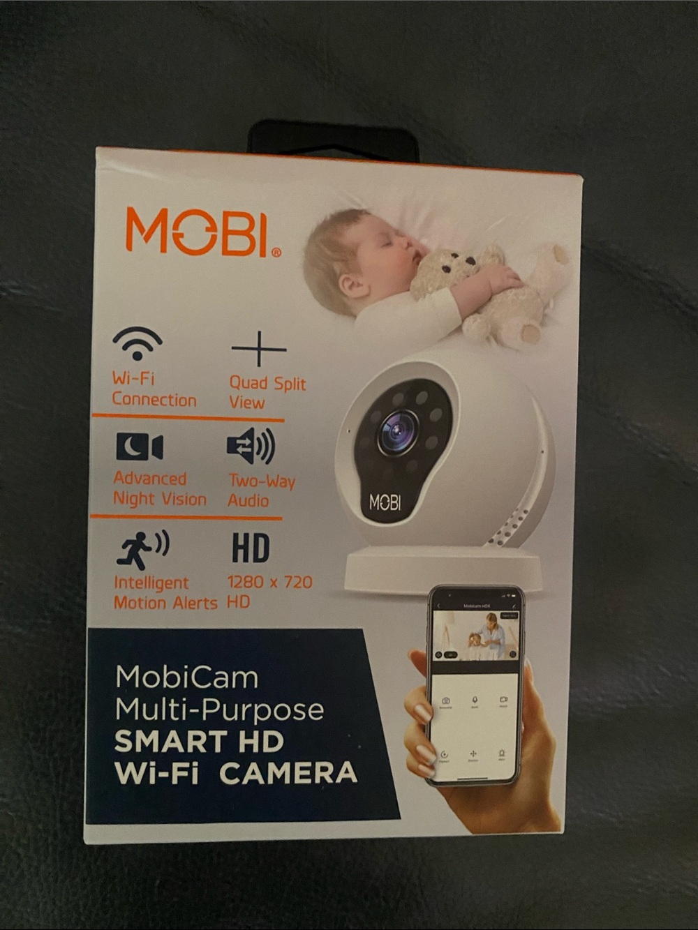 MobiCam Smart HD Wi‑Fi Video Camera - White